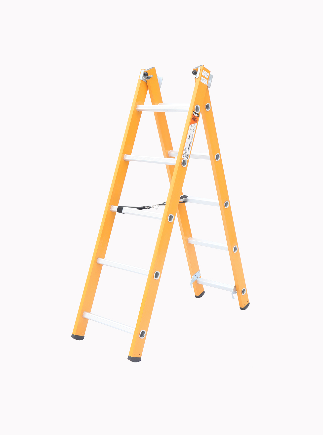 نمای بسته نردبان فایبرگلاس الگانت مناسب حمل آسان