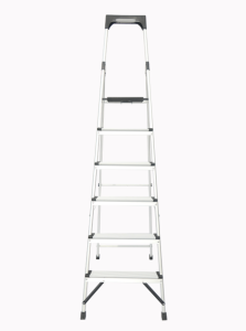 نردبان ۶ پله برند اطلس مدل خانگی با قابلیت جمع‌شدن برای ذخیره‌سازی راحت