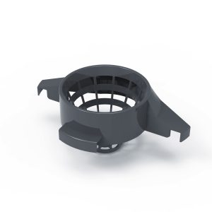 آبگیر سطل گرد ۱۰ لیتری مهسان | سطل مدرج پلی‌اتیلن تقویت‌شده با آبگیر حرفه‌ای