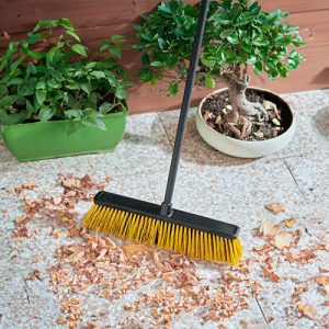 جاروب خیابانی 40 سانتی متر مهسان مدل 20062 | جارو پهن صنعتی بدون دسته