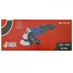 محتویات بسته‌بندی مینی فرز دسته بلند دیمردار نک مدل NEK 1212 AG